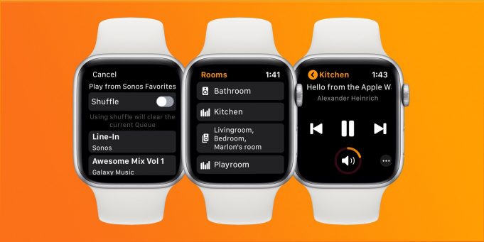 Používáte Sonos reproduktor a Apple Watch? Aplikace Lyd může být vaše dálkové ovládání