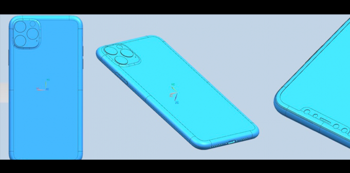 Podívejte se na CAD rendery připravovaných iPhonů