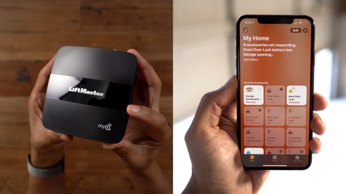 Video – Přidání HomeKit do garážových vrat pomocí MyQ Home Bridge