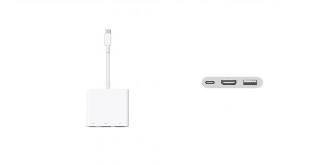 Apple aktualizoval svůj USB‑C víceportový digitální AV adaptér