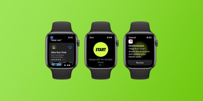 Nike Run Club je nyní k dispozici jako samostatná aplikace pro Apple Watch