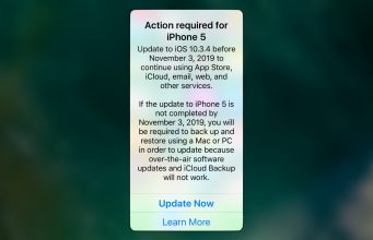 Stále používáte iPhone 5? Aby byl váš telefon funkční, aktualizujte na iOS 10.3.4