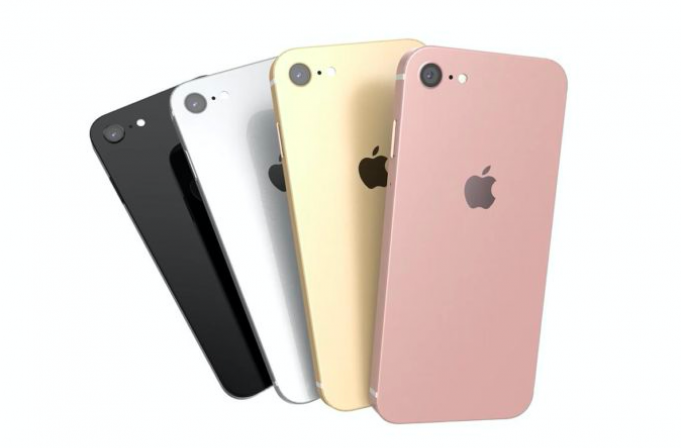 Koncept – iPhone SE 2 s 4,7palcovým displejem, Touch ID a čipem A13 Bionic