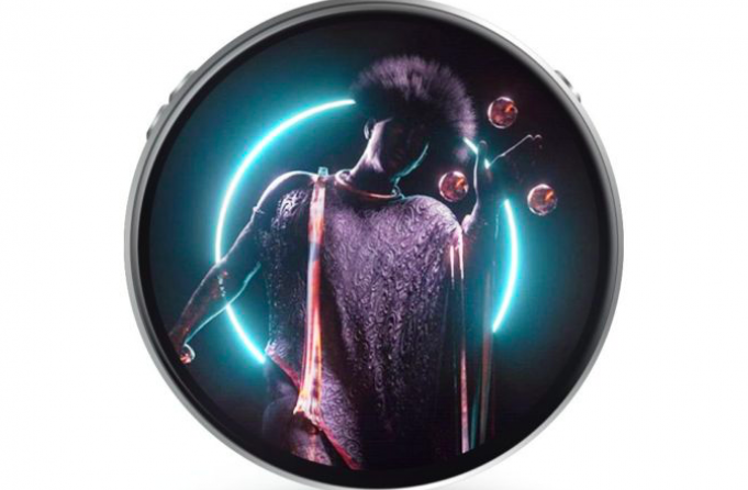 Koncept – Kruhový telefon iPhone Tau