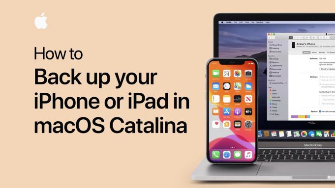 Apple návody – Jak zálohovat iPhone nebo iPad v systému macOS Catalina