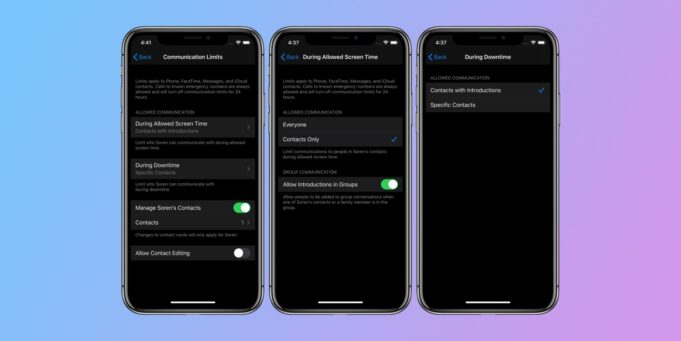 Návod – Jak nastavit komunikační limity na zařízení vašeho dítěte