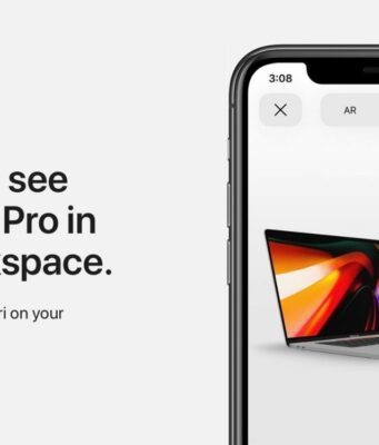 Podívejte se na nový 16palcový MacBook Pro pomocí rozšířené reality
