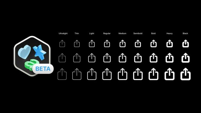 Aplikace SF Symbols pro vývojáře byla aktualizována