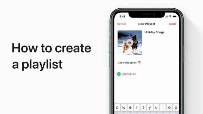 Apple návody – Jak vytvořit a sdílet seznam skladeb v aplikaci Apple Music