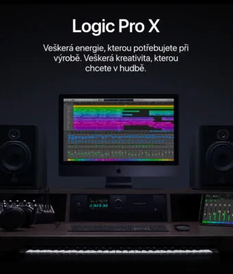 Logic Pro X a Final Cut Pro X je na 90 dní zdarma