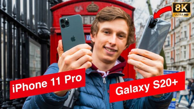 Galaxy S20+ vs iPhone 11 Pro srovnání
