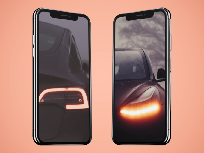 iTapety týdne – Tesla Model 3 pro iPhone