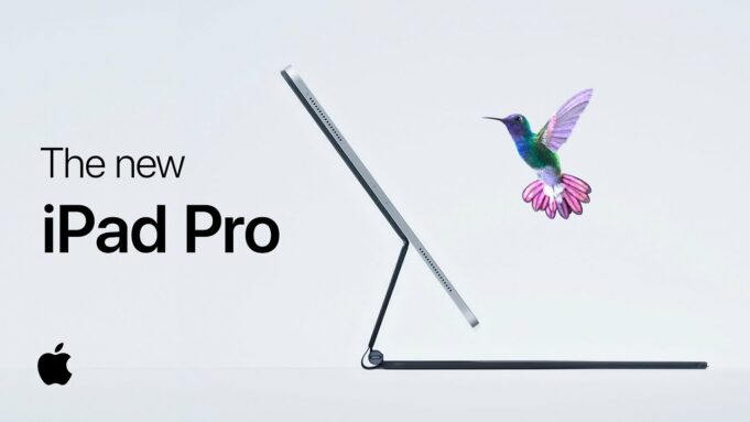 Apple sdílel novou reklamu na iPad Pro a klávesnici Magic Keyboard