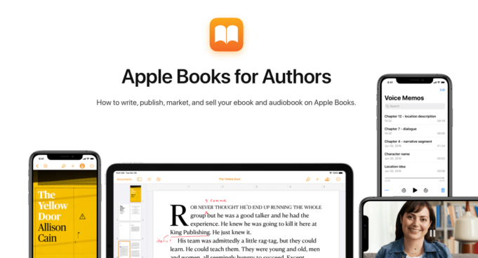 Apple spustil novou webovou stránku „Apple Books for Autors“
