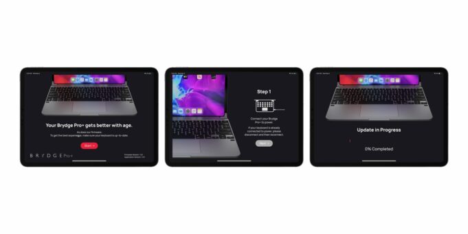 Společnost Brydge vydala aplikaci Brydge Connect pro iPadOS