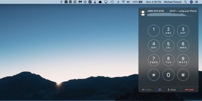 Návod – Jak telefonovat na Macu