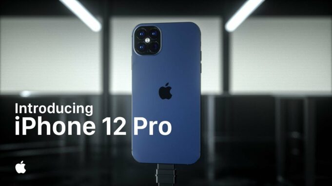 Koncept – iPhone 12 Pro s fotoaparátem se skenerem LiDAR