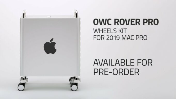 OWC dnes představil nové příslušenství – sadu koleček pro Mac Pro