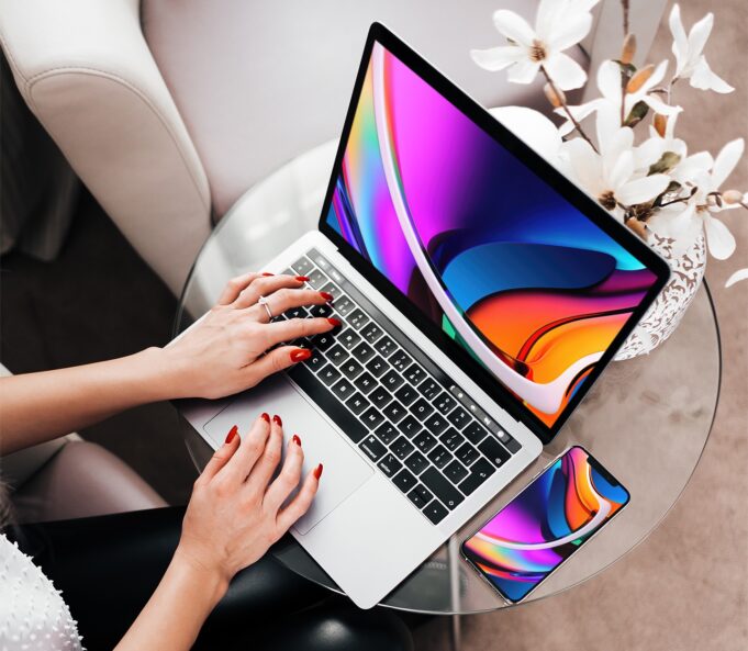 iTapety týdne – Pozadí z iMacu 2020 pro iPhone, Mac