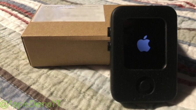 Podívejte se na obrázky prototypu Apple Watch ukrytého v pouzdře připomínající iPod nano