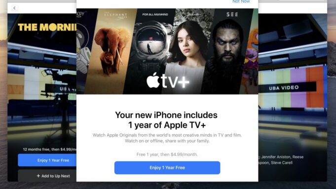 Návod – Jak získat Apple TV+ na rok zdarma