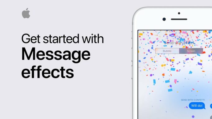 Apple návody – Jak používat efekty v aplikaci Zprávy na iPhonu a iPadu
