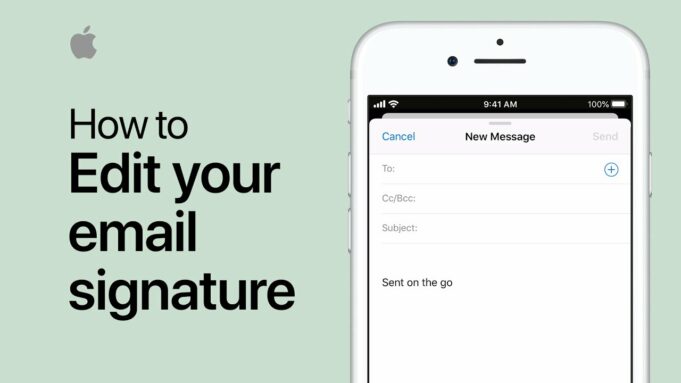 Apple návody – Jak upravit automatický podpis v aplikaci Mail na iPhonu a iPadu