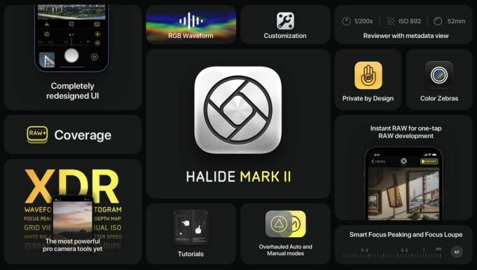 Nová aplikace pro fotografování Halide Mark II je k dispozici v App Store