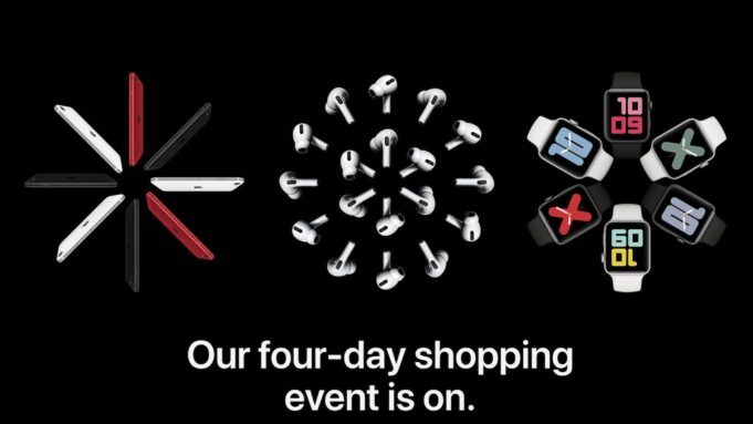 Apple spustil čtyřdenní nákupní akci, získat můžete dárkovou kartu s kreditem až 3 600 Kč