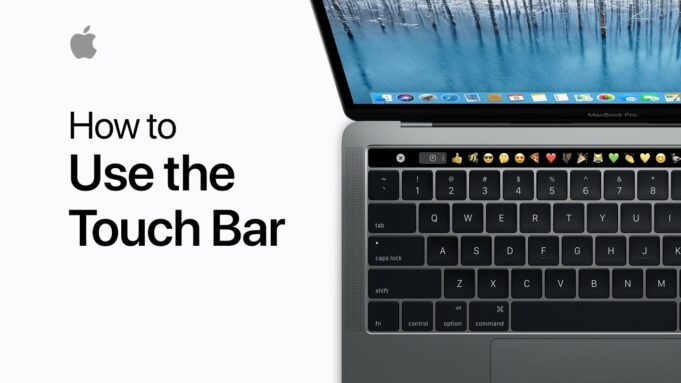 Apple návody – Jak používat Touch Bar na MacBooku Pro