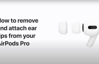 Apple návody – Jak vyměnit koncovky do uší na AirPods Pro