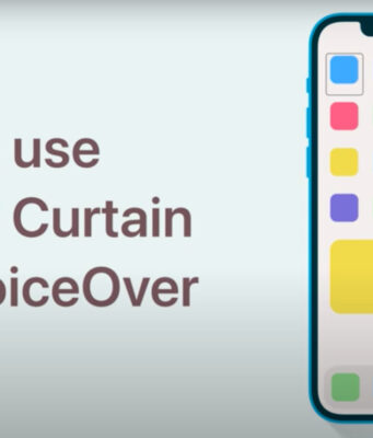 Apple návody – Jak používat clonu obrazovky s Voice Over na iPhonu a iPadu