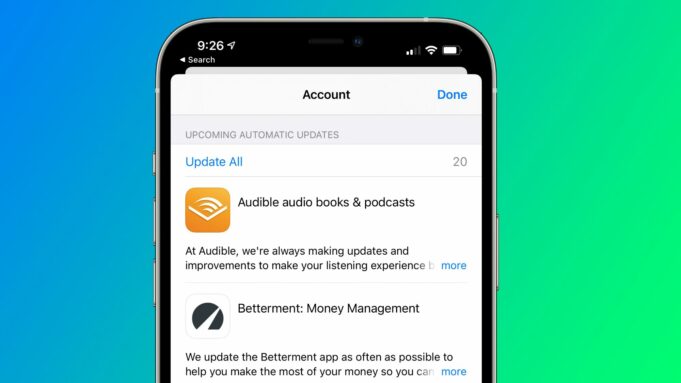 App Store obsahuje chybu, díky které nelze aktualizovat jednotlivé aplikace