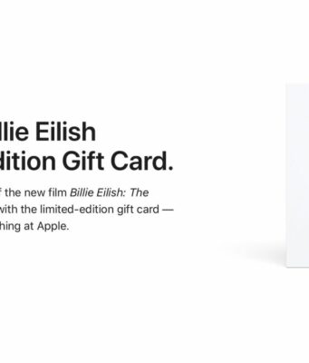 Apple prodává limitovanou edici dárkové karty inspirovanou Billie Eilish