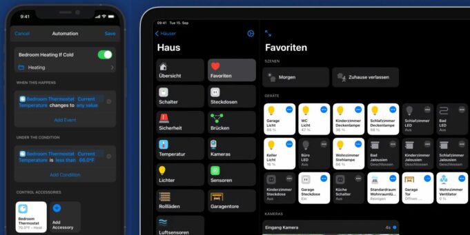 Aplikace Home+ 5 obsahuje nový design a nové uživatelské rozhraní