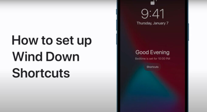 Apple návody – Jak nastavit zkratku v režimu Wind Down