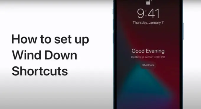 Apple návody – Jak nastavit zkratku v režimu Wind Down