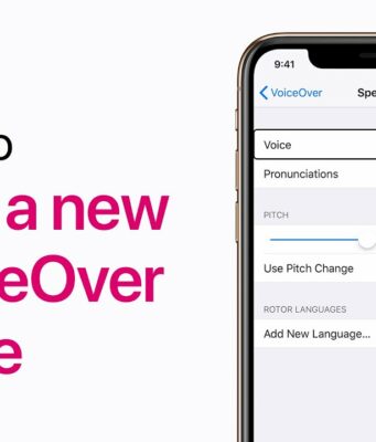 Apple návody – Jak zvolit nový hlas pro VoiceOver na iPhonu a iPadu
