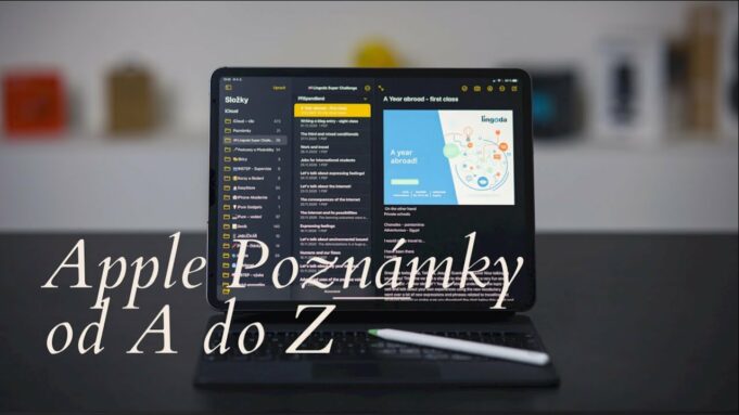 Apple Poznámky od A do Z