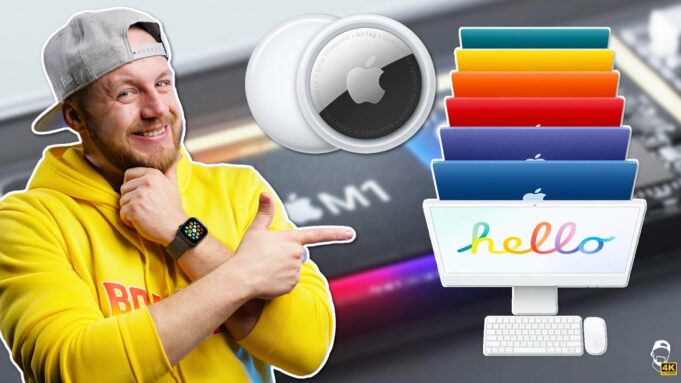 Novinky Apple AirTag, Barevný iMac & iPad Pro: Vše, co potřebuješ vědět!