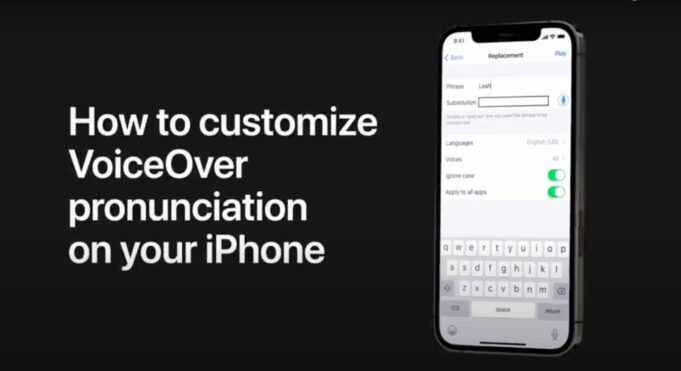 Apple návody – Jak přizpůsobit výslovnost VoiceOver na vašem iPhonu