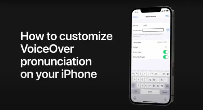Apple návody – Jak přizpůsobit výslovnost VoiceOver na vašem iPhonu