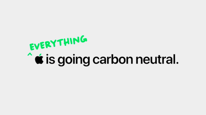 Apple zdůrazňuje svůj cíl být uhlíkově neutrální do roku 2030 v novém videu ke Dni Země