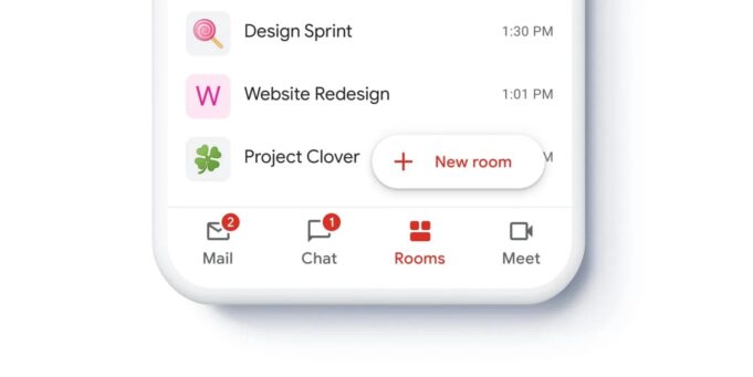 Návod – Jak aktivovat nové chatové zprávy a skupinové místnosti v aplikaci Gmail na iPhonu