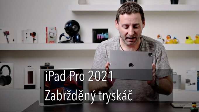iPad Pro 2021: Tryskáč se zataženou ruční brzdou