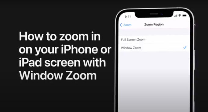 Apple návody – Jak přiblížit obrazovku iPhonu nebo iPadu