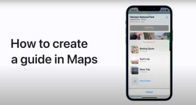 Apple návody – Jak vytvořit průvodce v aplikaci Mapy na iPhonu a iPadu