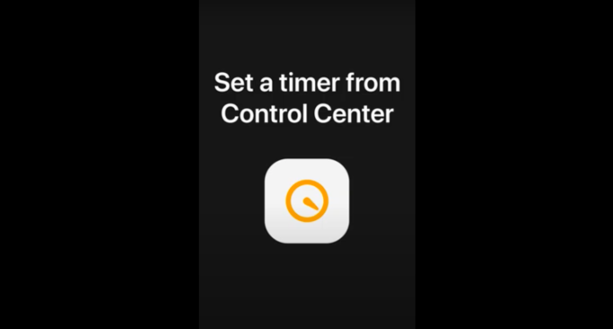 Apple návody – Jak nastavit minutku z ovládacího centra na iPhonu