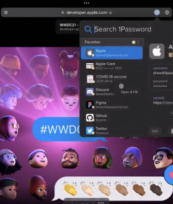 Rozšíření 1Password v Safari na iPhonu a iPadu s iPadOS a iOS 15 je již k dispozici