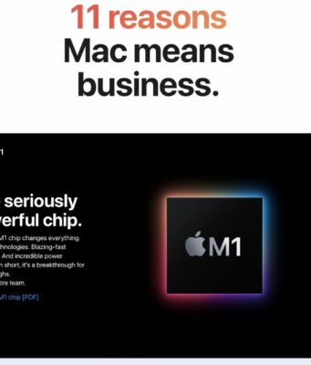 Apple na webové stránce Apple at Work uvádí 11 důvodů, proč je Mac vhodný pro podnikání